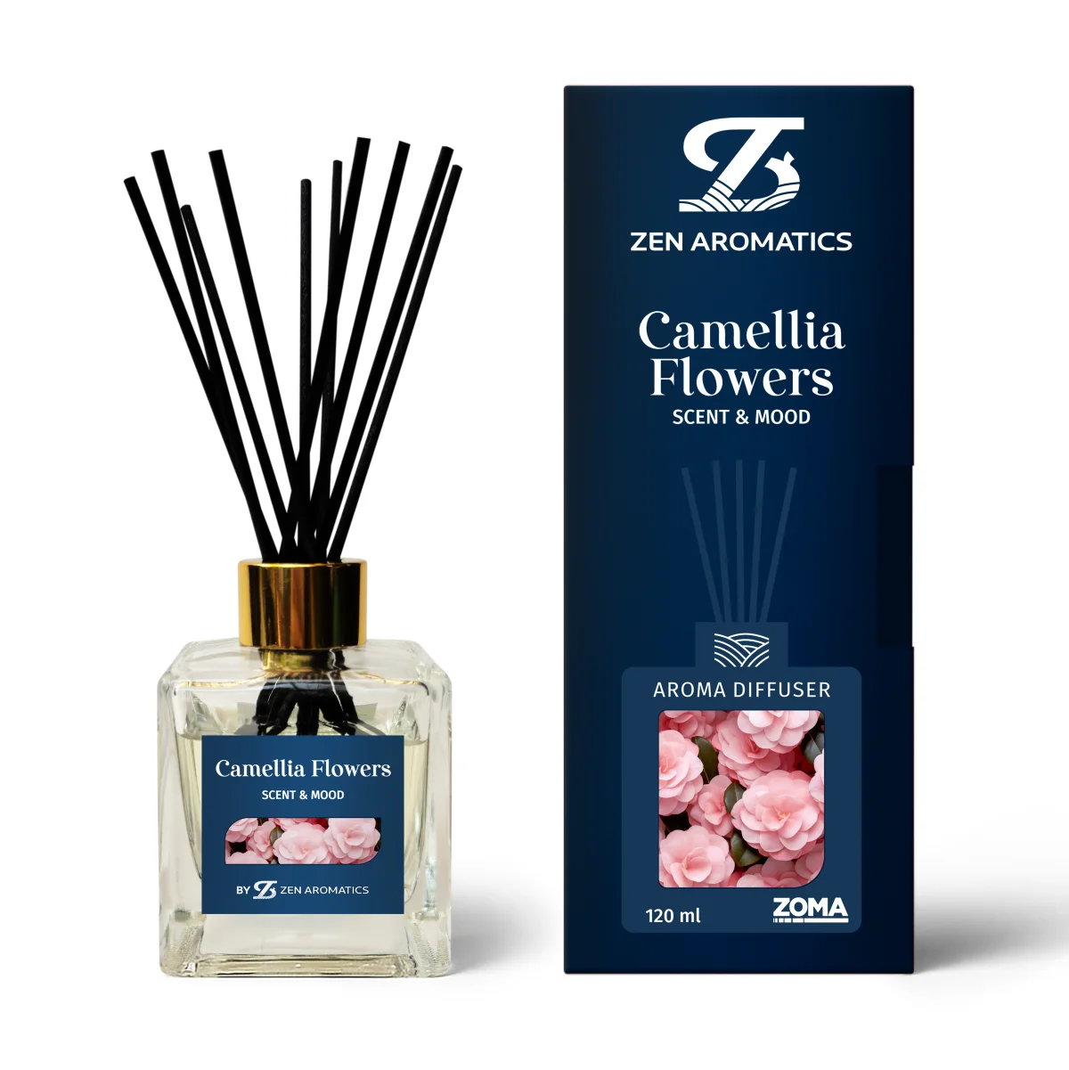 ZEN Aromatics Camellia Flawers - კამელიას ყვავილები 120მლ